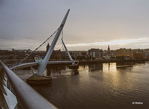 The Peace Bridge by Al Rollins